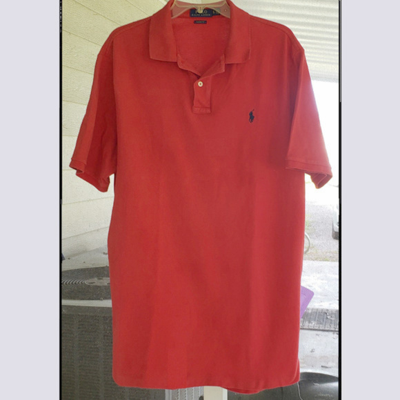 Polo Ralph Lauren Other - Men's Ralph Lauren Classic Fit Red Polo XL